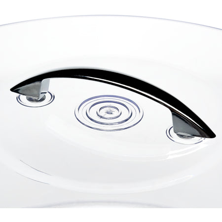 Carlisle 251207 11-5/8" / 6-1/2" Clear SAN Cake Cover