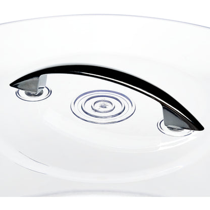 Carlisle 251207 11-5/8" / 6-1/2" Clear SAN Cake Cover