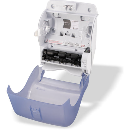 San Jamar T8400TBL 16" Arctic Blue Classic Smart Essence Electronic Roll Towel Dispenser