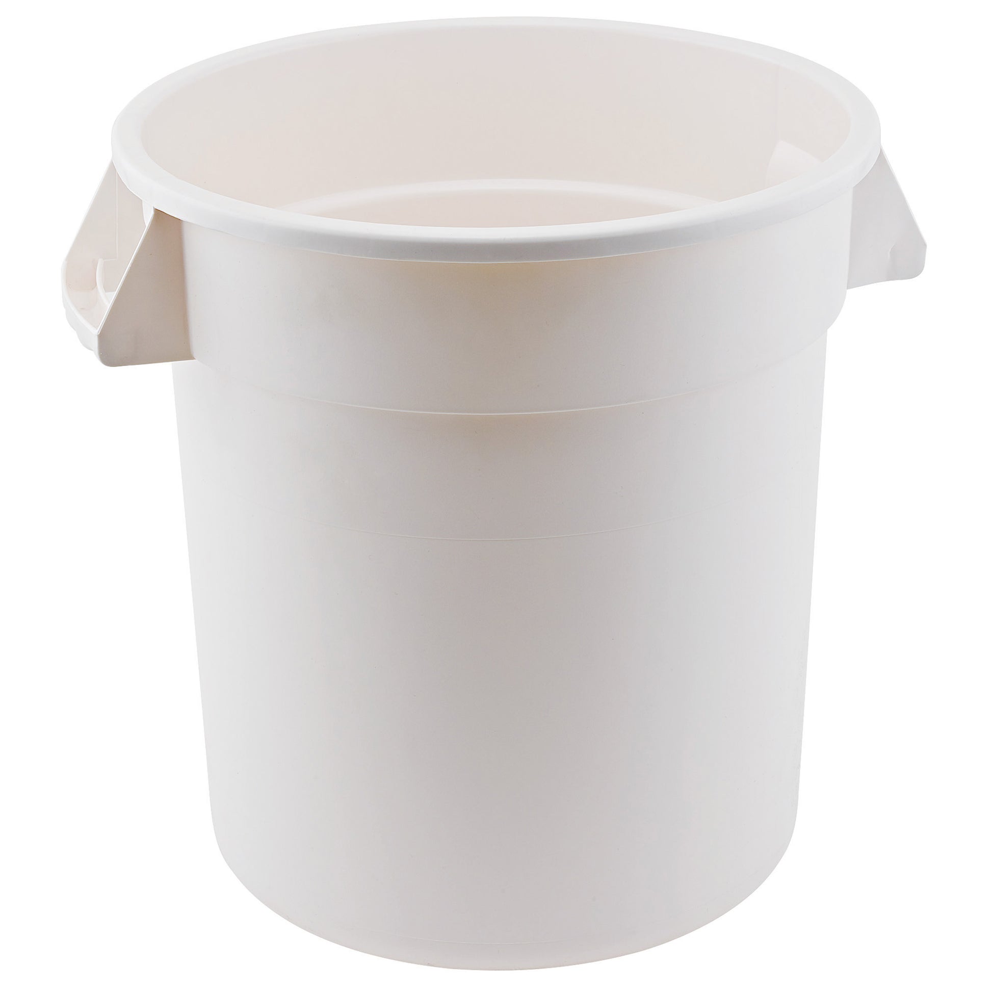 Winco PTC-20W 20 Gallon White Trash Can