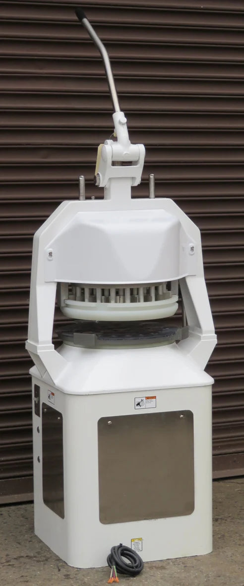 BakeMax BMJN018 Floor Model Semi-Automatic Heavy Duty 18 Division Dough Divider Rounder