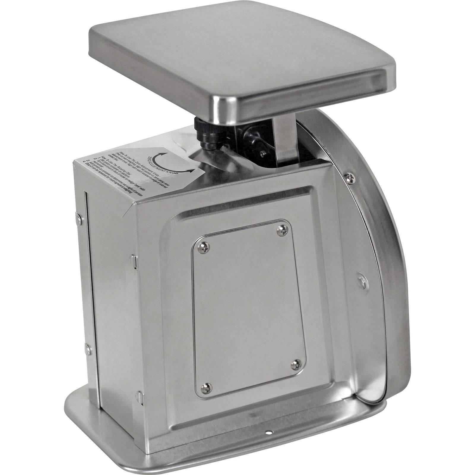 Carlisle SCMDL25 25 lb Stainless Steel NSF Lsited MS-Series Dial Scale