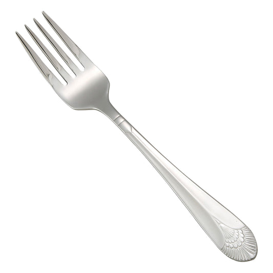 Winco 0031-06 Peacock Salad Fork, 18/8 Extra Heavyweight
