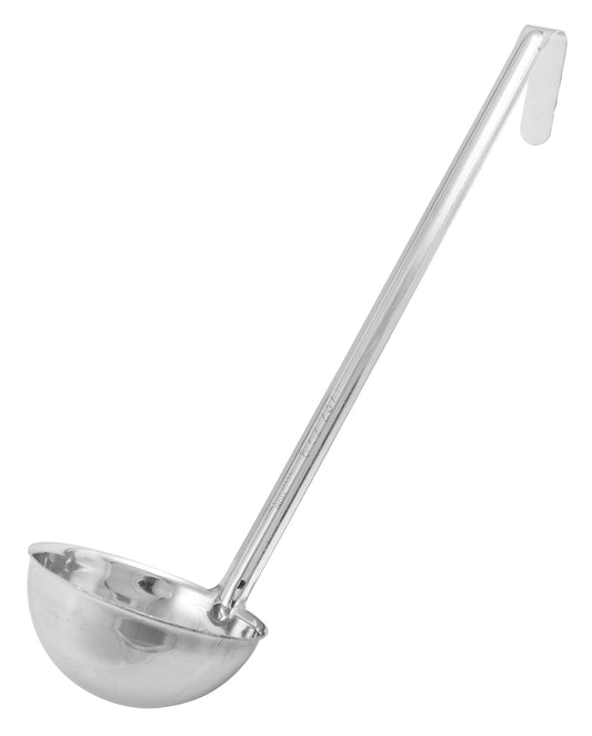Winco LDI-8 8 oz. Stainless Steel Ladle