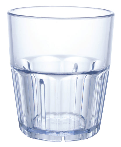 Winco PTSN-9 9 oz. Plastic Havana Tumbler