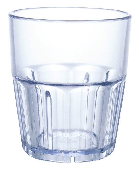 Winco PTSN-9 9 oz. Plastic Havana Tumbler