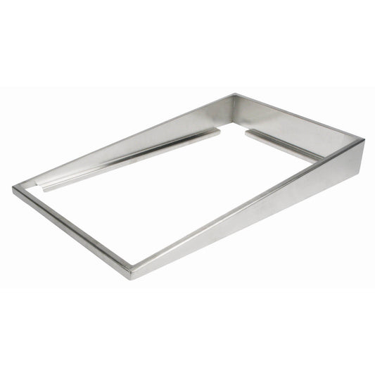 Winco ADB-4 Stainless Steel Angled Display Adaptor