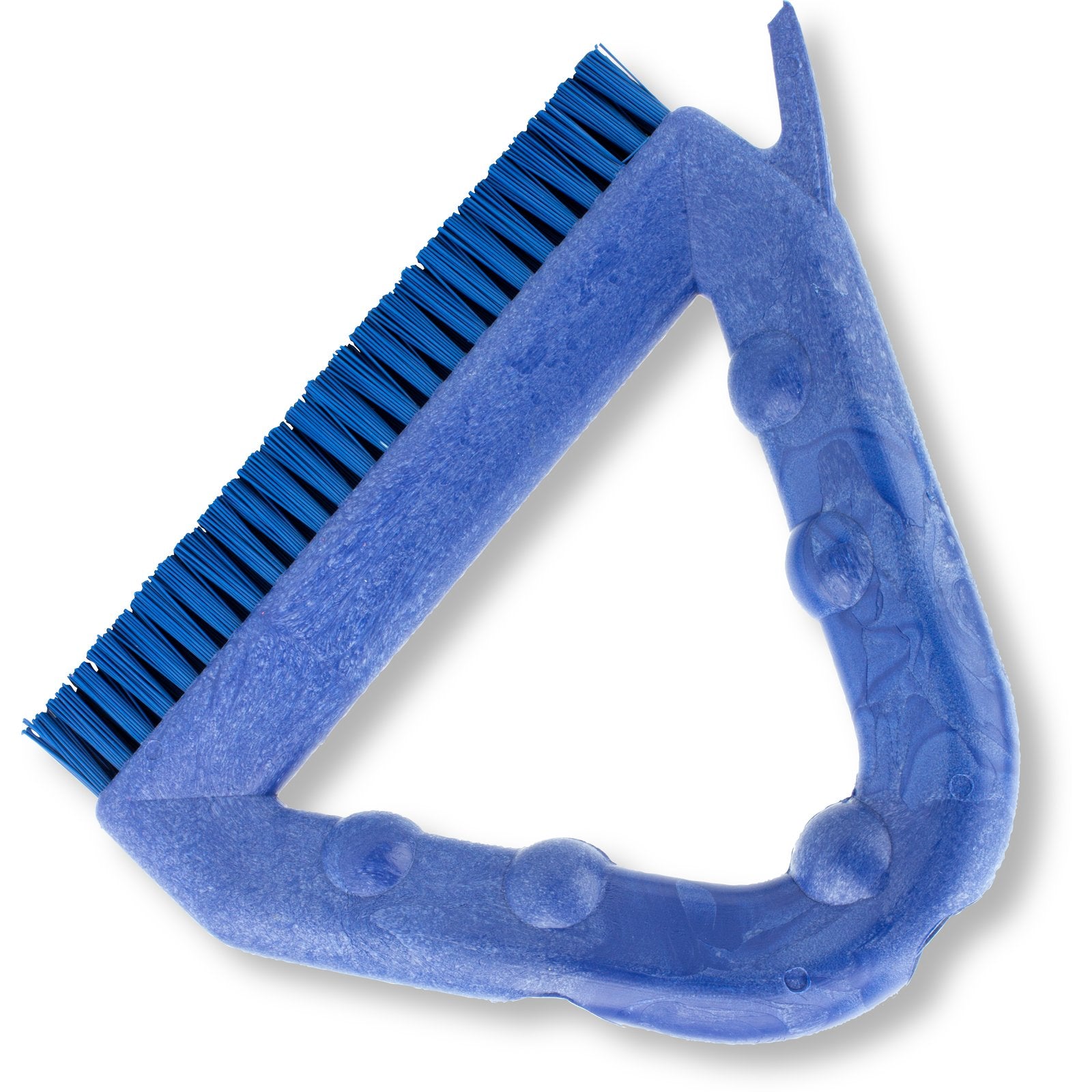 Carlisle 41323EC14 9" Blue Spart Color Coded Tile and Grout Brush