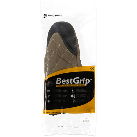 Carlisle 810PM15 15 in Tan Bestgrip Puppet Oven Mitt