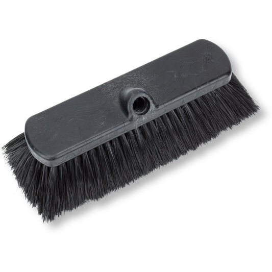 Carlisle 41278EC03 10" Black Color Coded Flo-Thru Wall & Equipment Brush