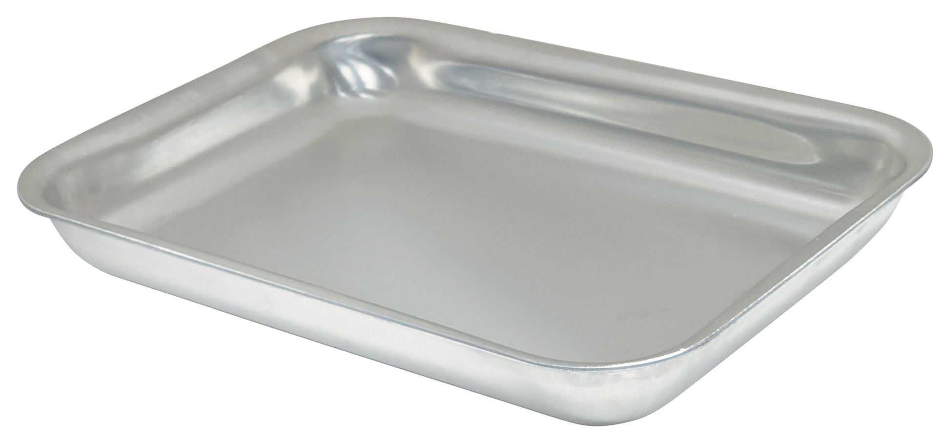 Winco ACVP-0608 6" x 8" Aluminum Open Bead Serving Tray