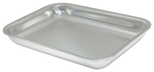 Winco ACVP-0608 6" x 8" Aluminum Open Bead Serving Tray