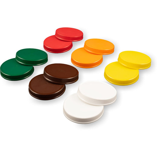 Carlisle PS304AT00 Assorted Store N' Pour Caps
