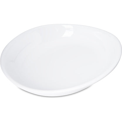 Carlisle 5300502 11.5" White Stadia Melamine Pasta Plate