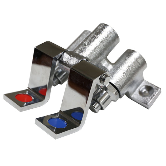 Omcan 23521 Stainless Steel Foot Valve for Pedestal Sinks