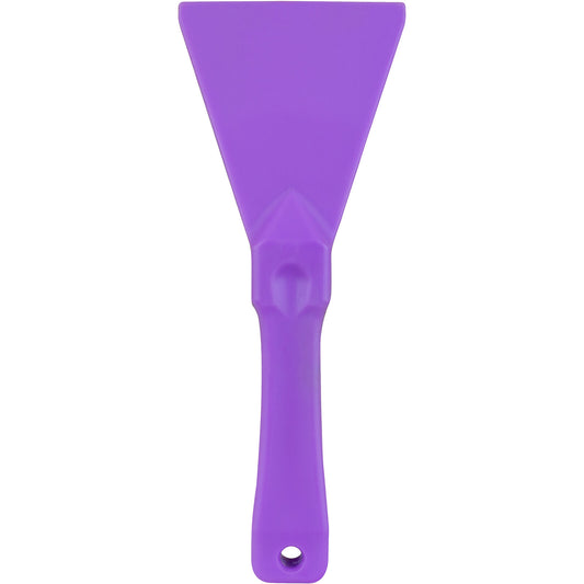 Carlisle 40230EC68 3" Purple Plastic Handheld Scraper