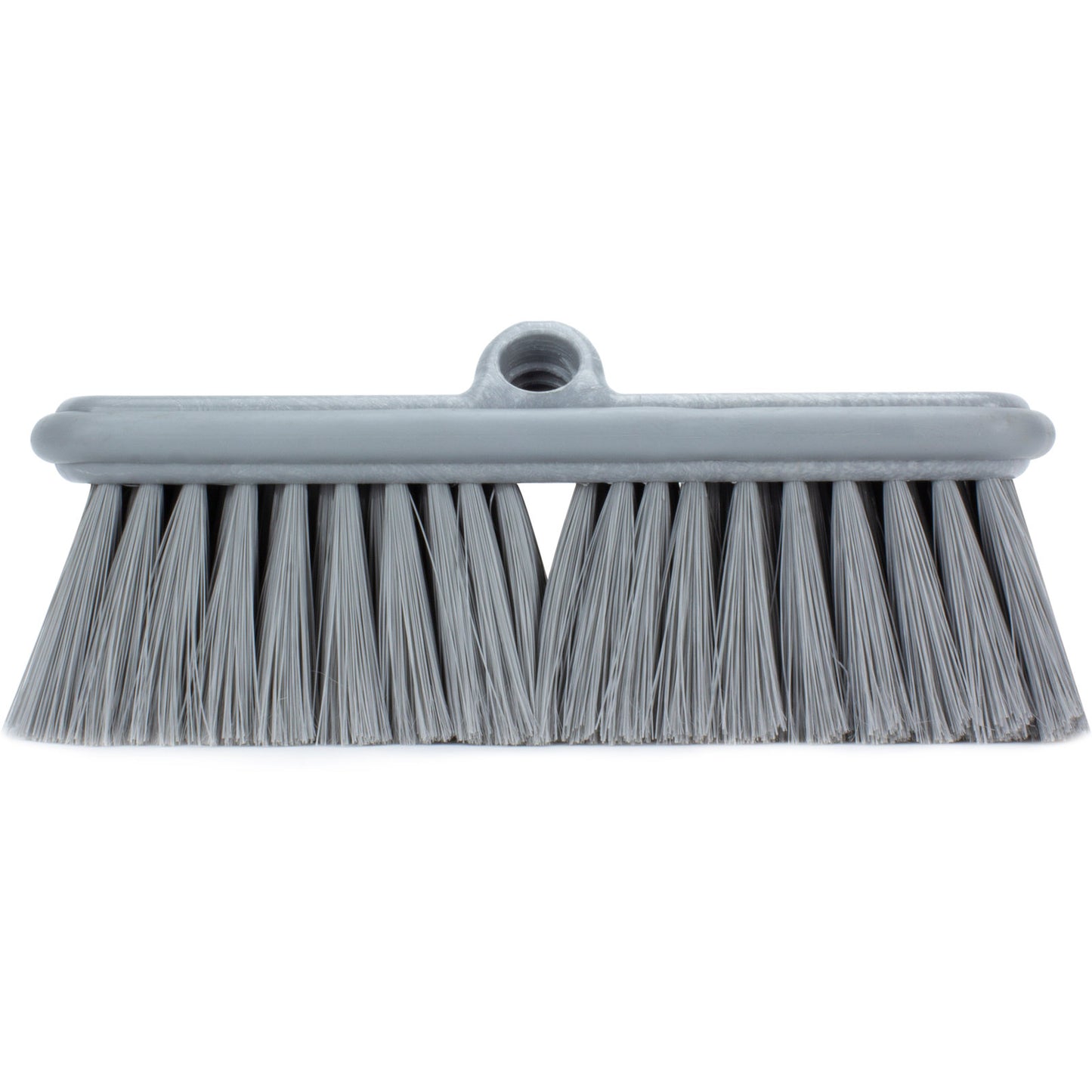 Carlisle 40050EC23 9.5" Gray Color Coded Flo-Thru Brush with Protective Bumper