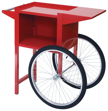 Winco POP-8RC 22" Spoked Wheels Popcorn Cart for POP-8R
