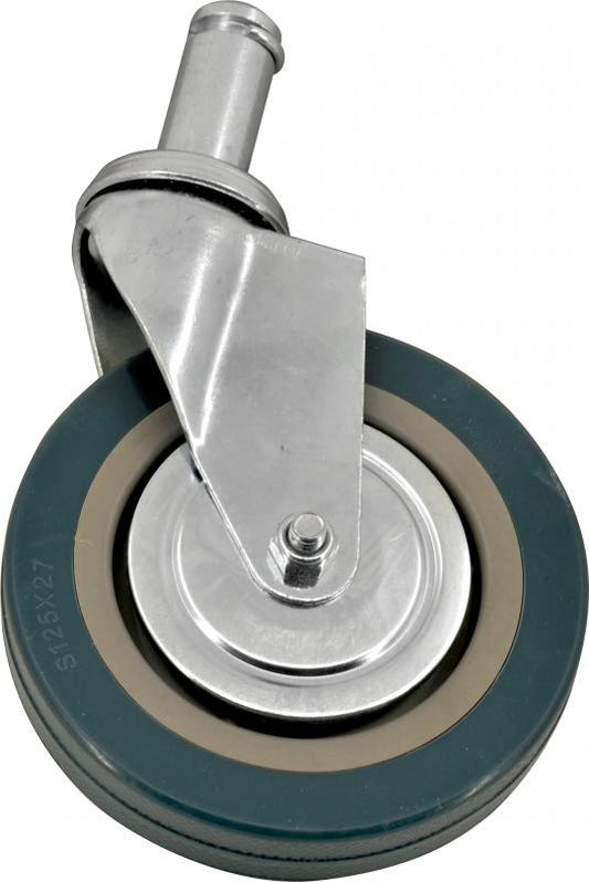 Omcan 14460 5-inch Wire Shelf Post Industrial Caster without Brake