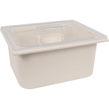Carlisle DXCM112607 1/2 Size Translucent Coldmaster Food Pan Lid (2/cs)