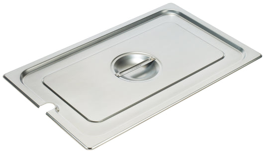 Winco SPCF Full-size Stainless Steel Slotted Steam Pan Cover