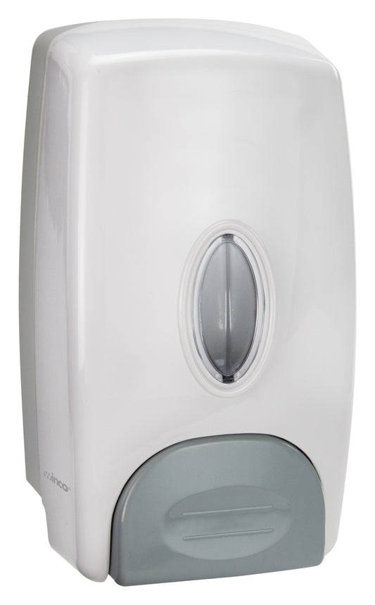 Winco SD-100 1 L White Manual Soap Dispenser