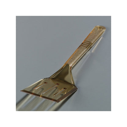 Carlisle 490013 13-1/2" Amber High Heat Plastic Slotted Turner