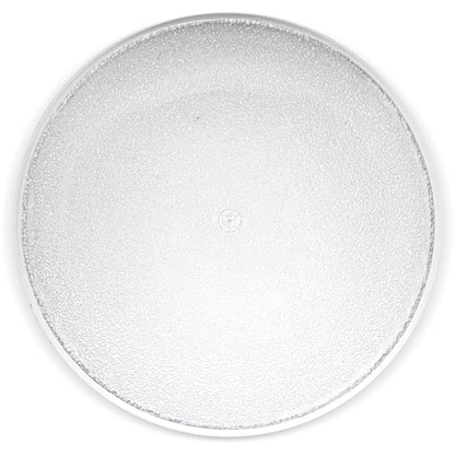 Carlisle 721807 18 Qt Clear Round Polycarbonate Pebbled Bowl