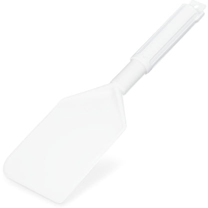 Carlisle 4035002 13 1/2" White Sparta Paddle with Nylon Blade and Polypropylene Handle