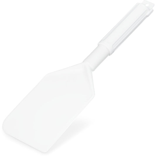 Carlisle 4035002 13 1/2" White Sparta Paddle with Nylon Blade and Polypropylene Handle