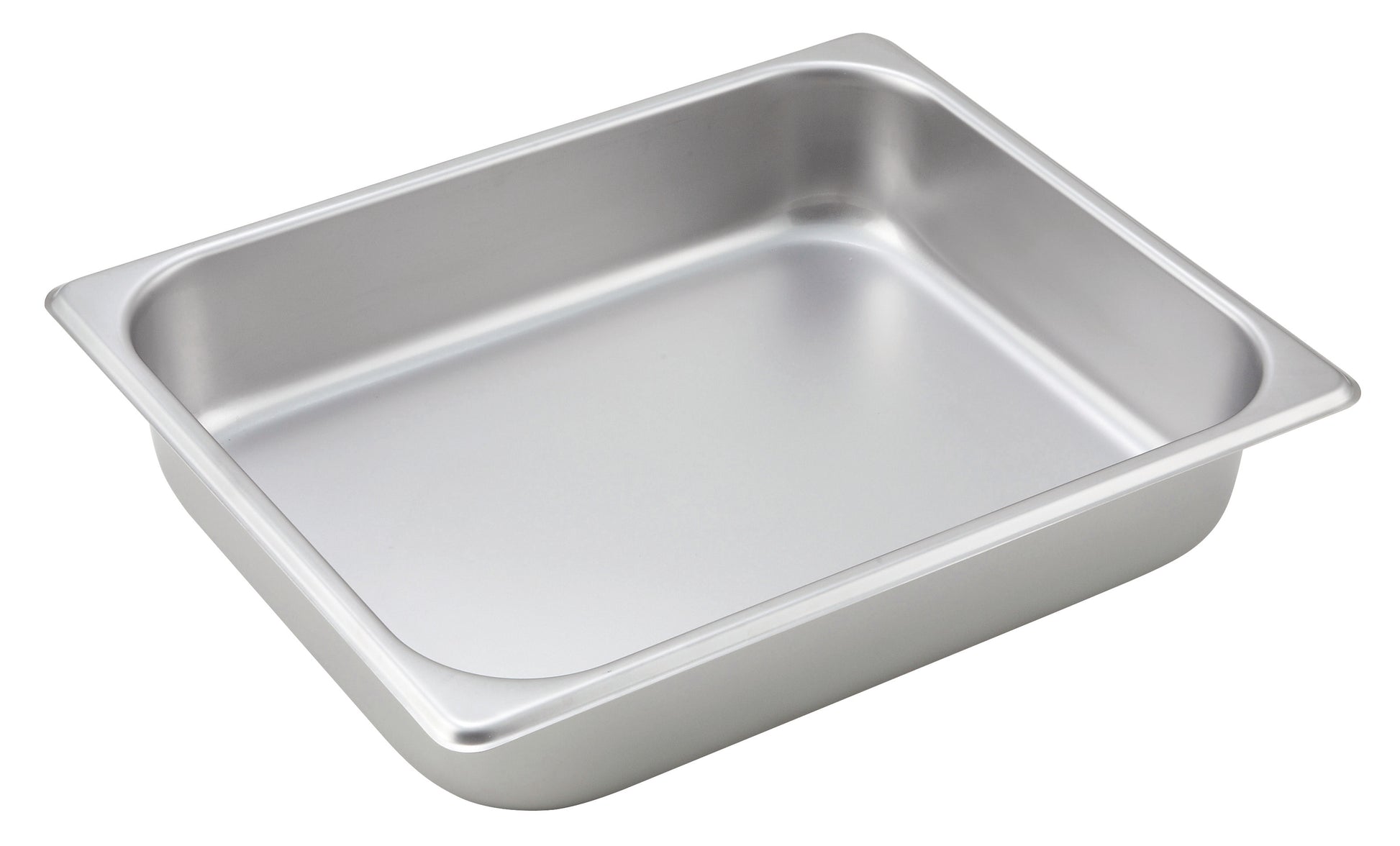 Winco SPH2 Half-size Stainless Steel Straight-sided Steam Pan, 2-1/2" Deep