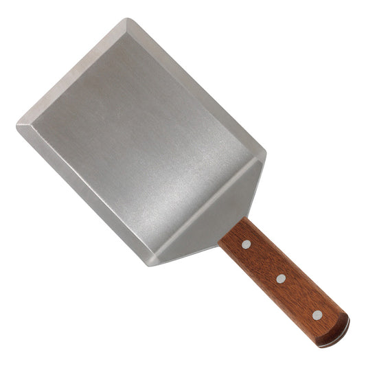 Winco TN56 Extra Heavy Turner w/ Cutting Edge, Wooden Handle