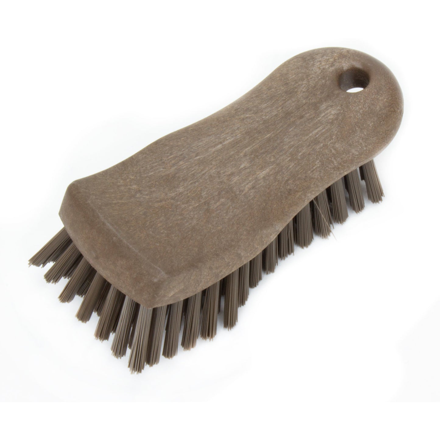 Carlisle 40521EC01 6" Brown Sparta Color Coded Hand Scrub Brush