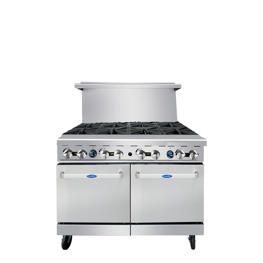 Atosa AGR-8B-LP 48" Liquid Propane Gas 8 Burners Gas Range