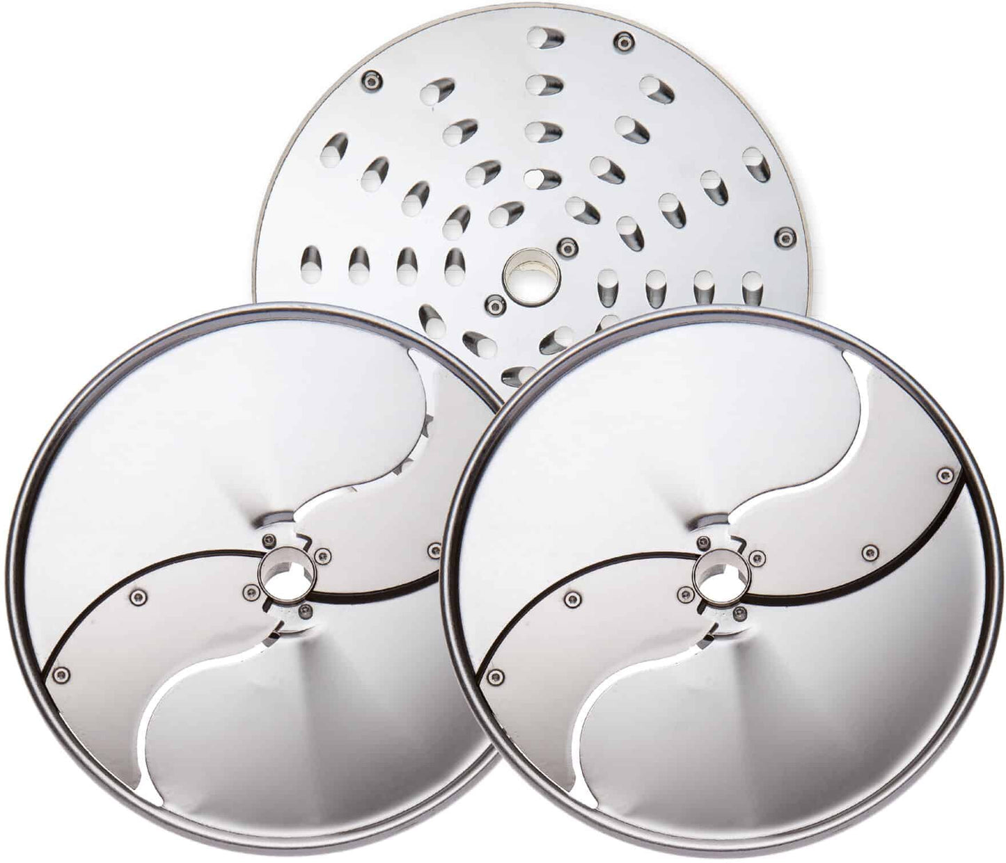 Dito Sama 650107 Set of 3 Stainless Steel Discs for Pizza