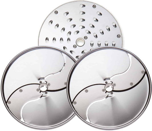 Dito Sama 650107 Set of 3 Stainless Steel Discs for Pizza
