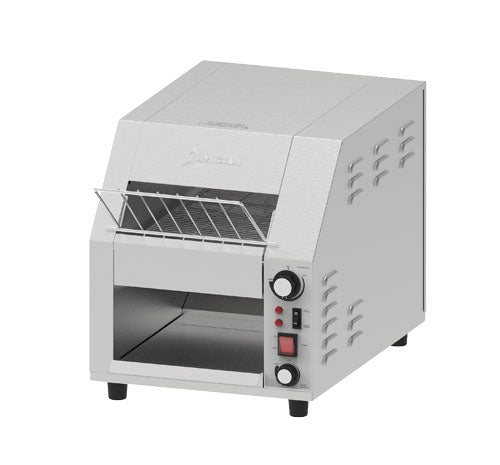 Omcan 47457 10" wide Commercial Conveyor Toaster with 3" Opening - 220-240V, 3.08 HP/2300 W