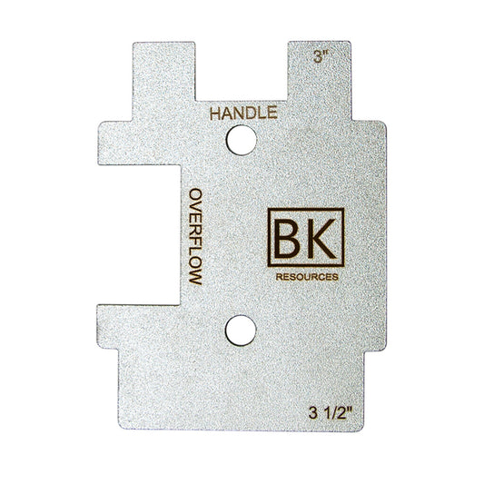 BK Resources BK-LDT Stainless Steel Lever Drain Tool, Used to Install/Remove Most Lever Drains