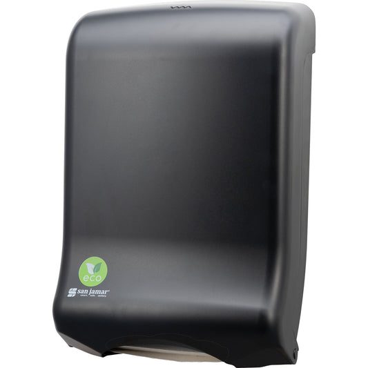 San Jamar T1700REBK Black ecoLogic Ultrafold C/Multi