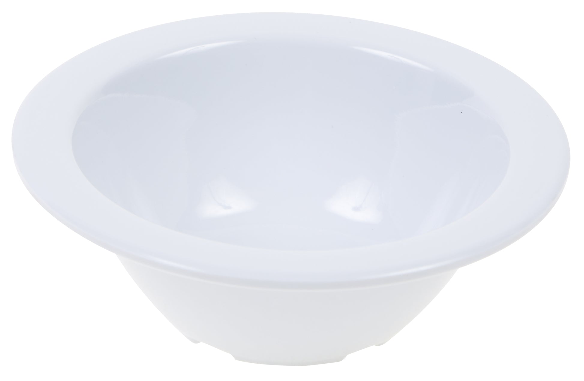 Winco MMB-4W 4 oz. White Melamine Fruit Bowls