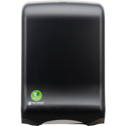 San Jamar T1700REBK Black ecoLogic Ultrafold C/Multi