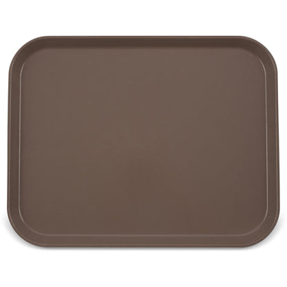 Dinex DX1089I31 14" x 18" Latte Flat Glasteel Tray