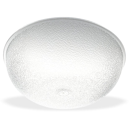 Carlisle 721207 5.5 Qt Clear Round Polycarbonate Pebbled Bowl