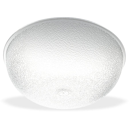 Carlisle 721207 5.5 Qt Clear Round Polycarbonate Pebbled Bowl