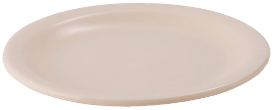 Winco MMPR-5 5-1/2" Tan Melamine Plates