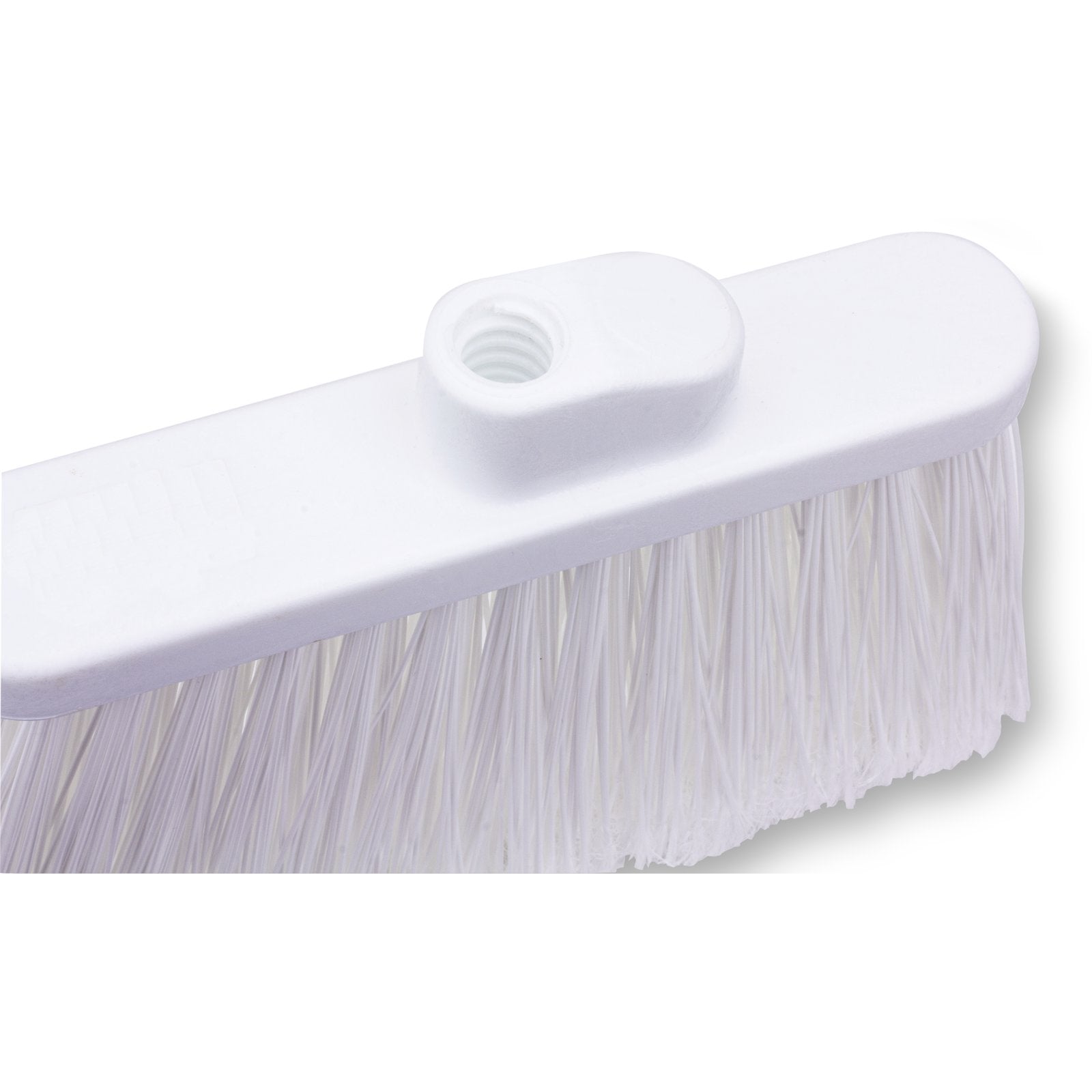 Carlisle 36867EC02 White OmniFit Color-Code Flagged Broom Head