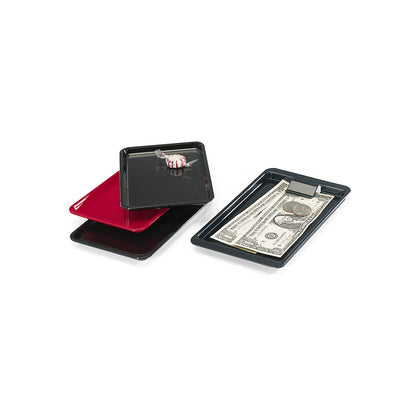 Carlisle 302203 6-1/2" x 4-1/2" Black Standard Tip Tray