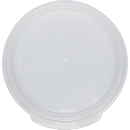 Carlisle 1077030 1 Qt Translucent Polypropylene StorPlus Color-Coded Food Storage Container Lid