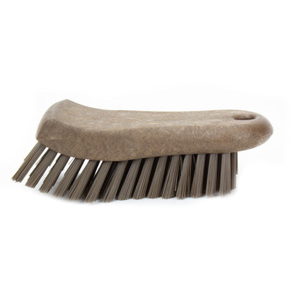 Carlisle 40521EC01 6" Brown Sparta Color Coded Hand Scrub Brush