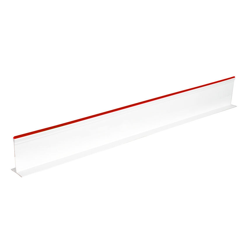 Omcan 10764 3" x 30" White Divider with Red Beading